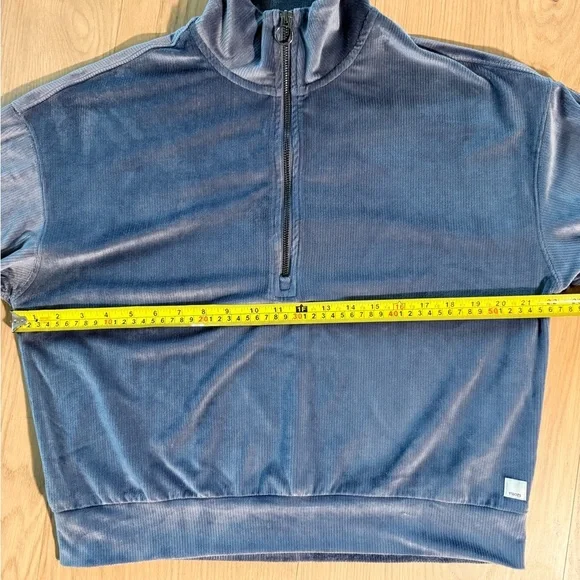 Vuori Light Blue Velour Tracksuit Set - Medium - Picture 10 of 14